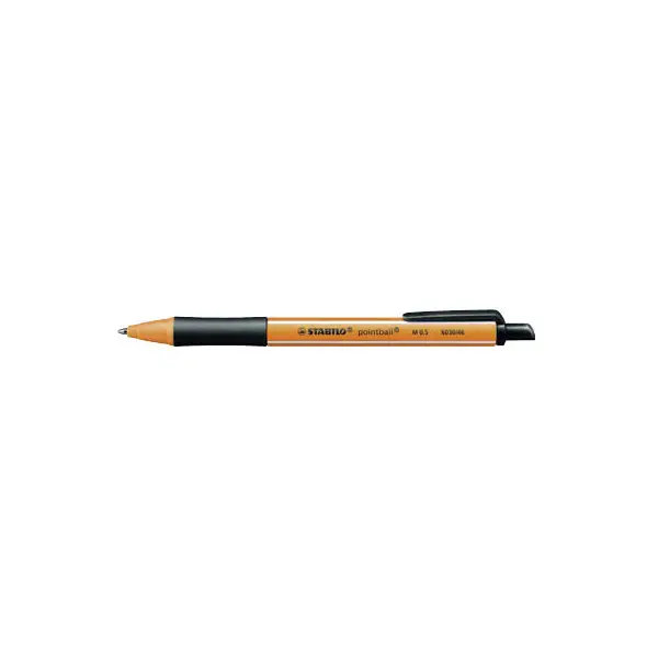 STABILO Druckkugelschreiber pointball, 0,5 mm, schwarz (EAN: 4006381436991)