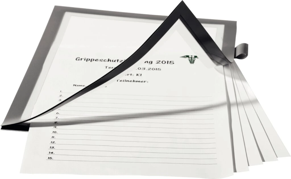 DURABLE Magnetrahmen DURAFRAME NOTE, DIN A4, silber (EAN: 4005546407043)