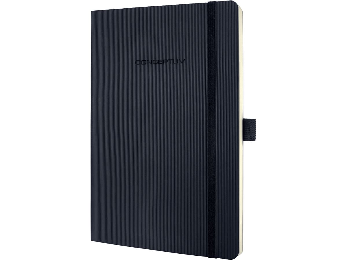 sigel Notizbuch Conceptum, DIN A5, punktkariert, schwarz (EAN: 4004360821264)