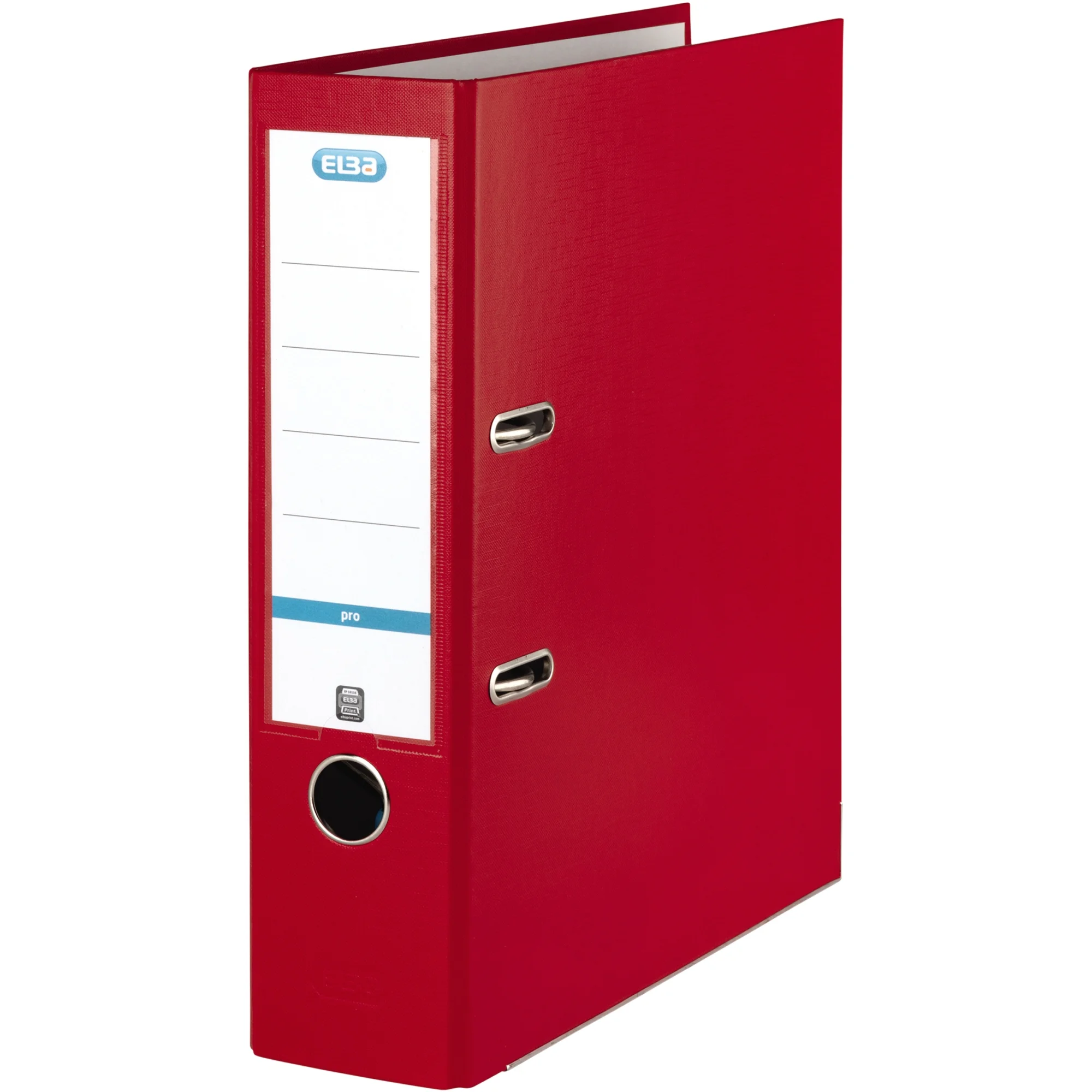 ELBA Ordner smart PP/Papier, Rückenbreite: 80 mm, rot (EAN: 4002030138254)