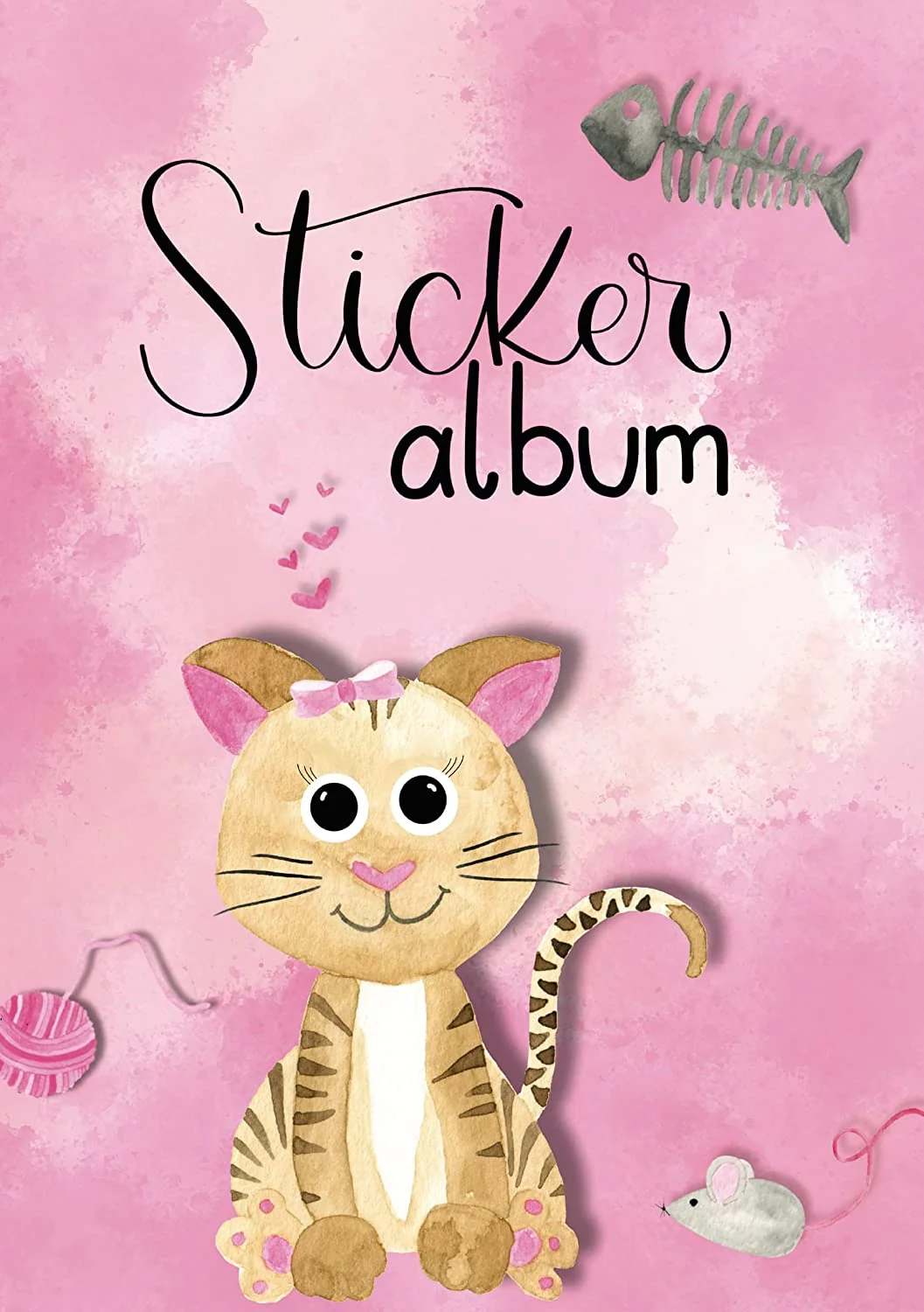 AVERY Zweckform ZDesign KIDS Stickeralbum "Katze", DIN A5 (EAN: 4004182577943)