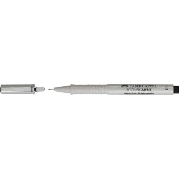 FABER-CASTELL Pigmentliner ECCO PIGMENT 0,3 mm, schwar (EAN: 4005401663997)
