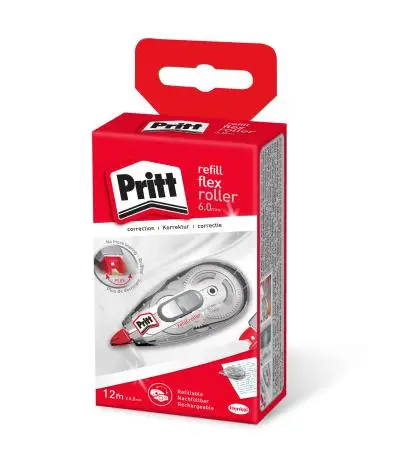 Pritt Korrekturroller Refill Flex, (B)6,0 mm x (L)12 m (EAN: 4015000438582)