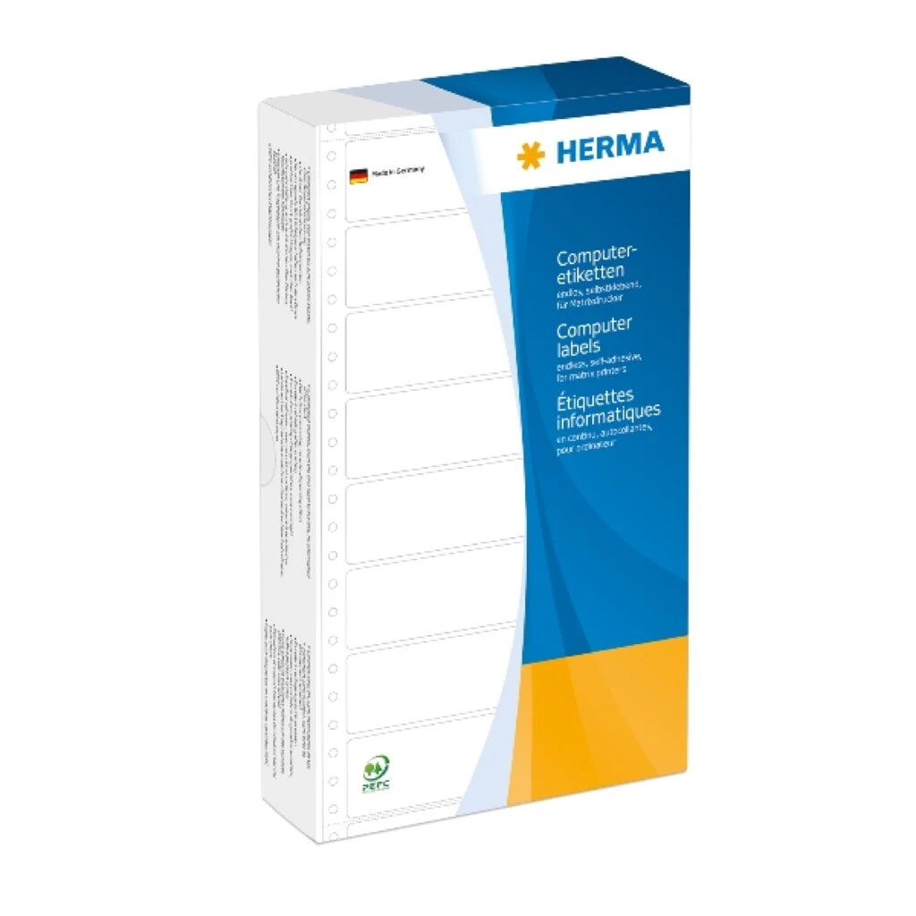 HERMA Computeretiketten endlos, 147,32 x 99,2 mm, 1-bahnig (EAN: 4008705080729)