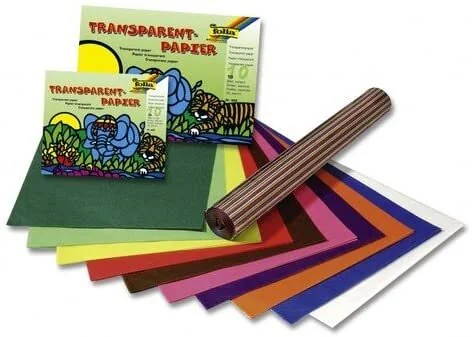 folia Transparentpapier, (B)700 mm x (L)1 m, 42 g/qm, farbig (EAN: 4001868825251)