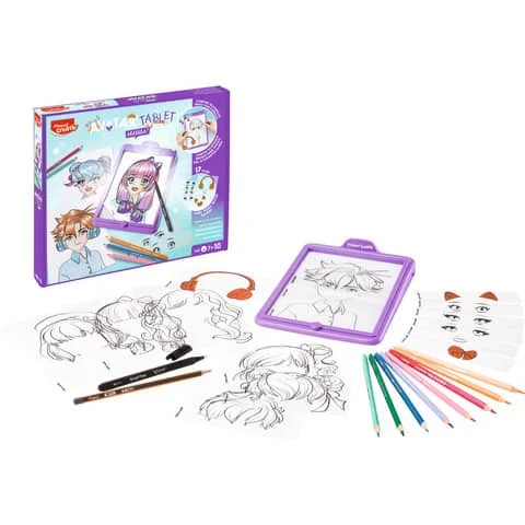 Maped Creativ LED-Leuchttisch AVATAR MANGA, lila (EAN: 3154149070763)