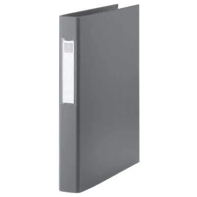 EXACOMPTA Ringbuch PP, 2-Ring-Mechanik, DIN A4, grau (EAN: 3130630543848)