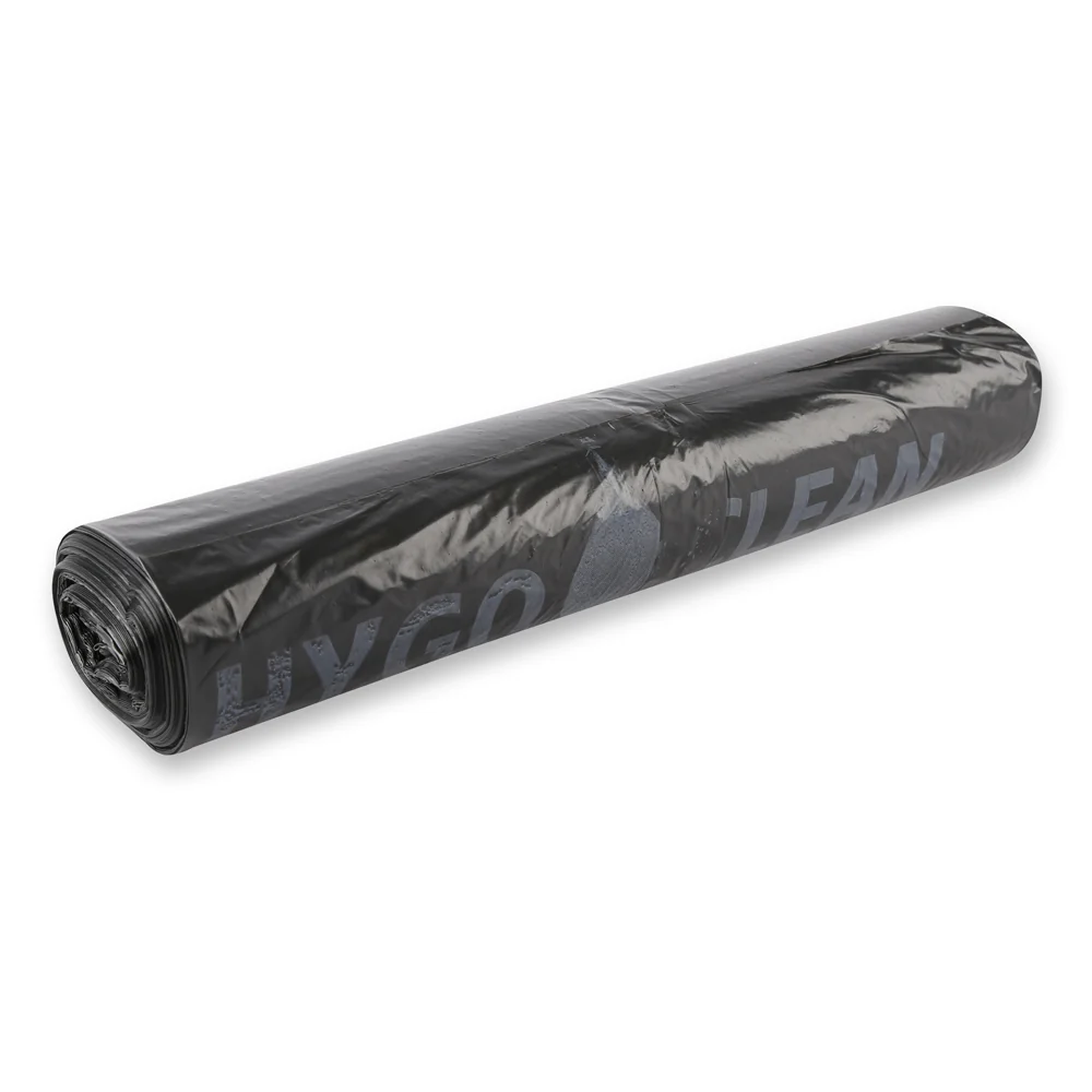 HYGOCLEAN LDPE-Müllsäcke Eco, 120 Liter, 35 my, schwarz (EAN: 4015544716900)