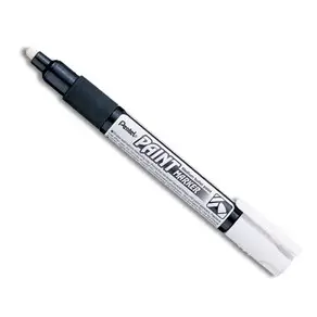 Pentel Lackmarker PAINT MARKER MMP20, weiß (EAN: 4902506065605)