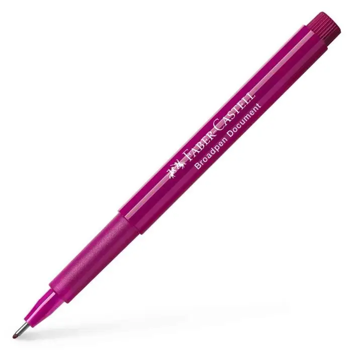 FABER-CASTELL Fineliner BROADPEN, magenta (EAN: 4005401554370)
