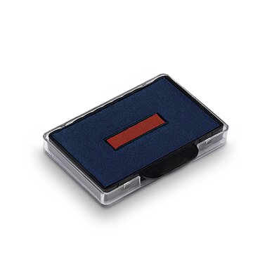 trodat Ersatzstempelkissen 6/56/2, blau/rot, Doppelpack (EAN: 9008056834939)