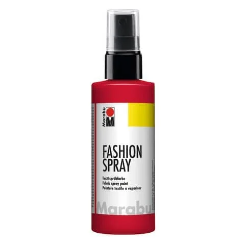 Marabu Textilsprühfarbe "Fashion-Spray", rot, 100 ml (EAN: 4007751568786)