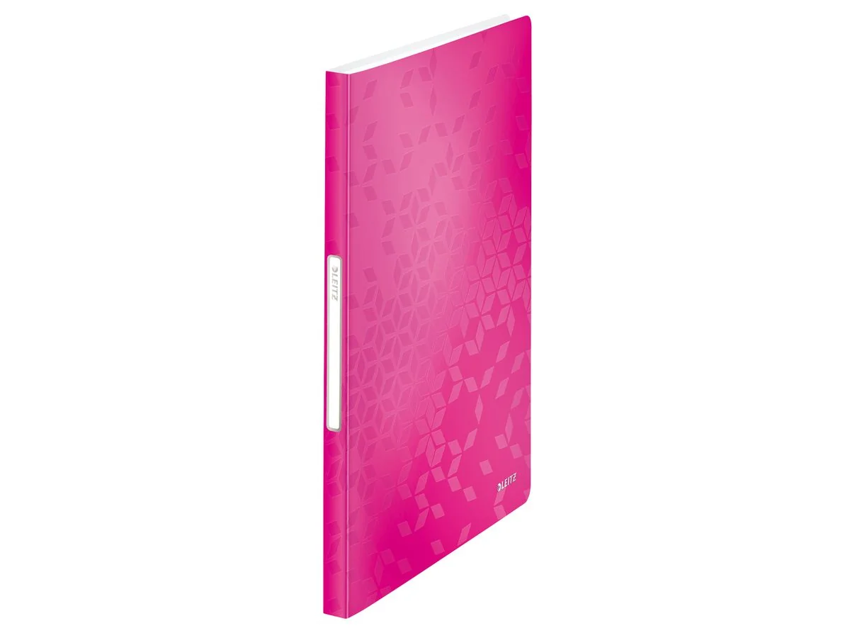 LEITZ Sichtbuch WOW, A4, PP, mit 40 Hüllen, pink (EAN: 4002432106134)