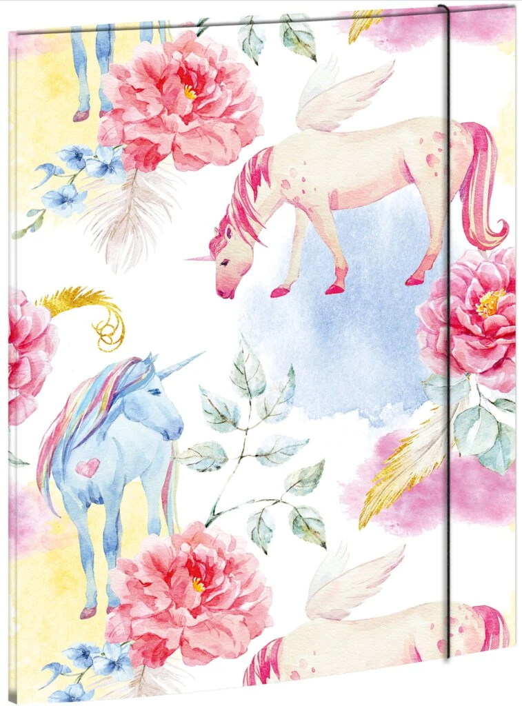 RNK Verlag Zeichnungsmappe "Einhorn", Karton, DIN A3 (EAN: 4002871453271)