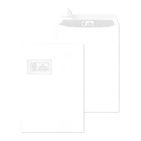 MAILmedia Versandtasche, DIN C4, mit Fenster, weiß (EAN: 4003928011093)