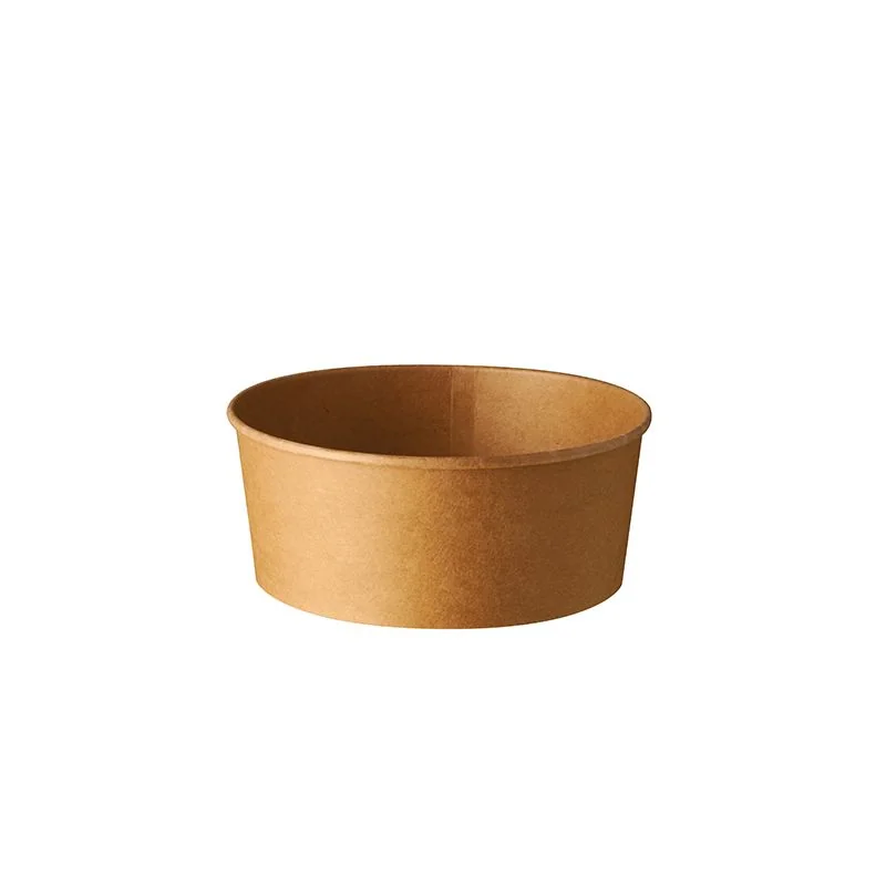 PAPSTAR Salatschale "pure", rund, 750 ml, braun (EAN: 4002911879139)