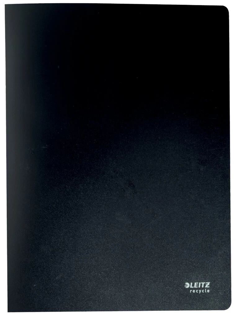 LEITZ Sichtbuch Recycle, A4, PP, mit 40 Hüllen, schwarz (EAN: 4002432128006)
