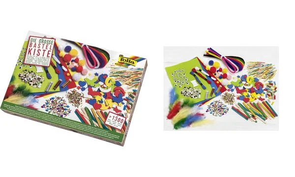 folia Kreativ Box "mixed", über 1.300 Teile (EAN: 4001868110081)