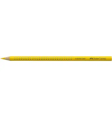 FABER-CASTELL Dreikant-Buntstift Colour GRIP, honiggelb (EAN: 4005401124078)