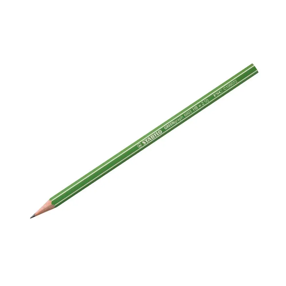 STABILO Bleistift GREENgraph, sechseckig, Härtegrad: HB (EAN: 4006381391528)