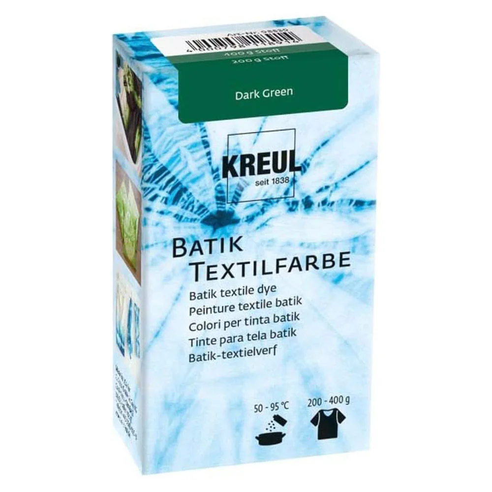 KREUL Batik-Textilfarbe, dark green, 70 g (EAN: 4000798118914)