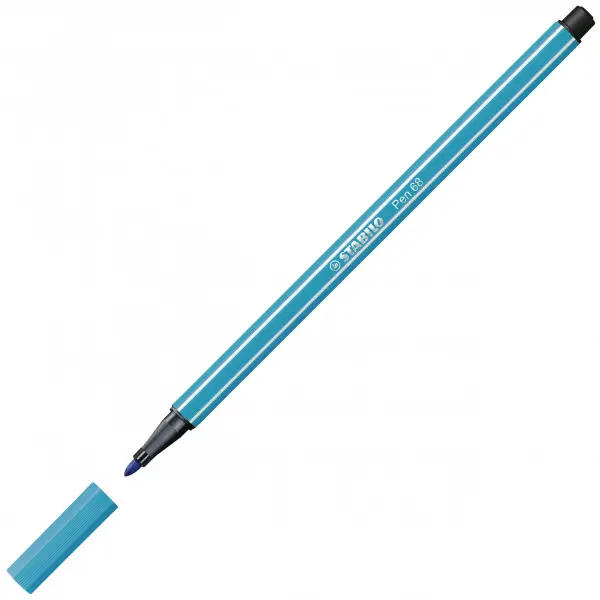 STABILO Fasermaler Pen 68, hellblau (EAN: 4006381333207)