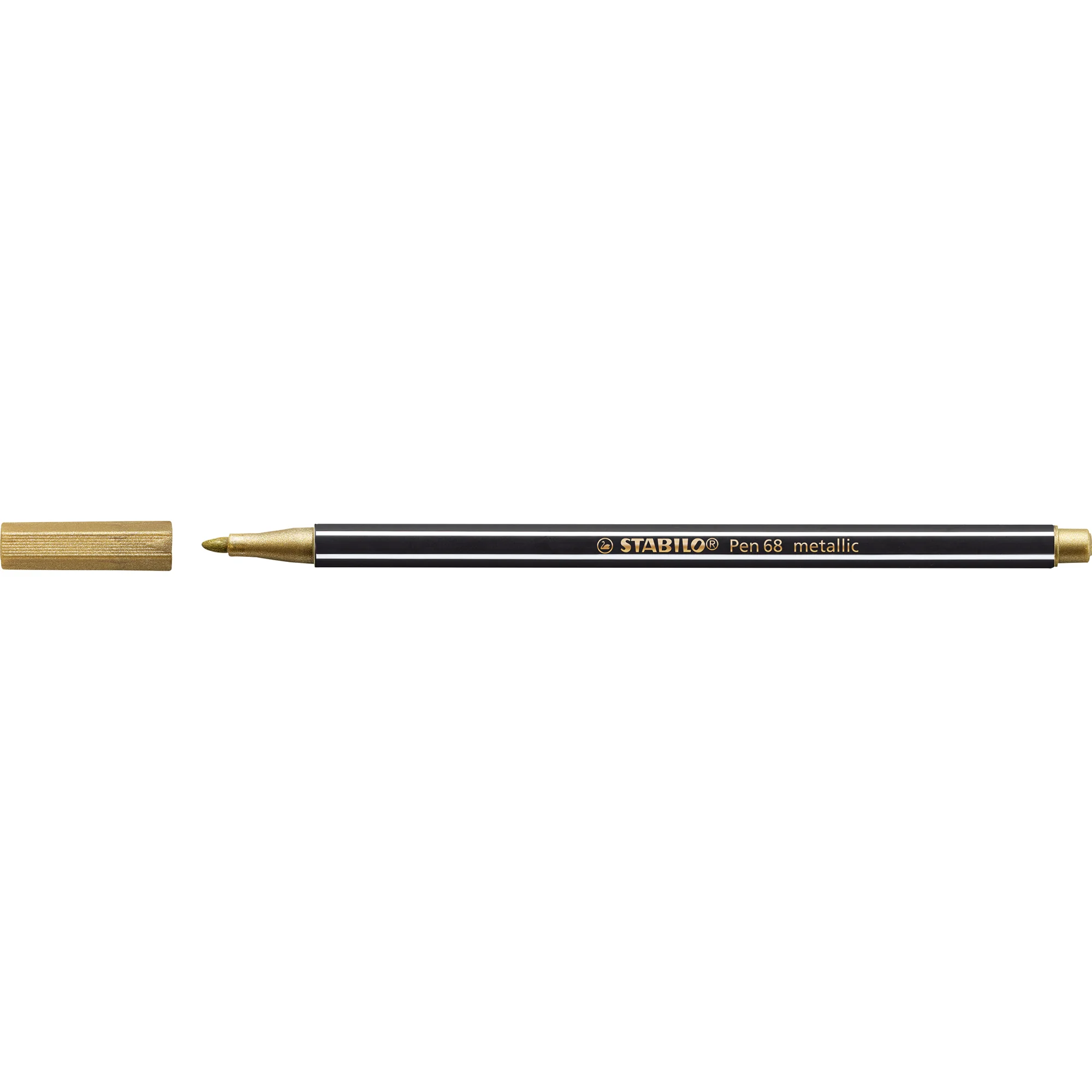 STABILO Fasermaler Pen 68 metallic, gold (EAN: 4006381530194)
