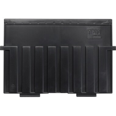 HAN Stützplatte für Karteikästen, A5 quer, schwarz (EAN: 4012473902534)