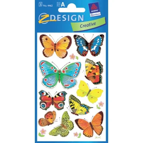 AVERY Zweckform Z-Design Sticker "Schmetterlinge" (EAN: 4004182044629)