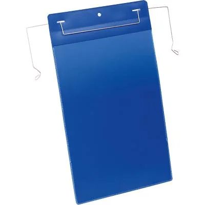 DURABLE Drahtbügeltasche, A4 hoch, blau (EAN: 4005546109121)