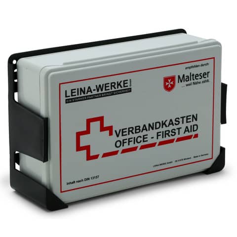 LEINA Betriebsverbandkasten Office, Inhalt DIN 13157, weiß (EAN: 4011166200070)