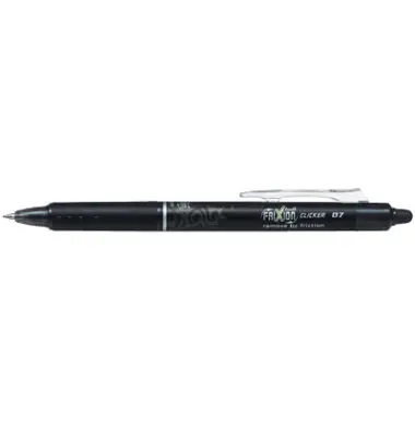 PILOT Tintenroller FRIXION BALL CLICKER 07, schwarz (EAN: 4902505417498)
