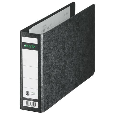 LEITZ Hartpappe-Ordner, 180 Grad, DIN A5 quer, 56 mm,schwarz (EAN: 4002432301065)
