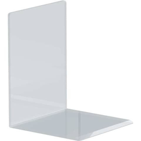 MAUL Buchstütze aus Acryl, glasklar, 100 x 100 x 130 mm (EAN: 4002390052283)