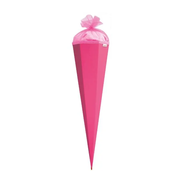 ROTH Bastelschultüte mit Verschluss, 850 mm, pink (EAN: 4028279850870)