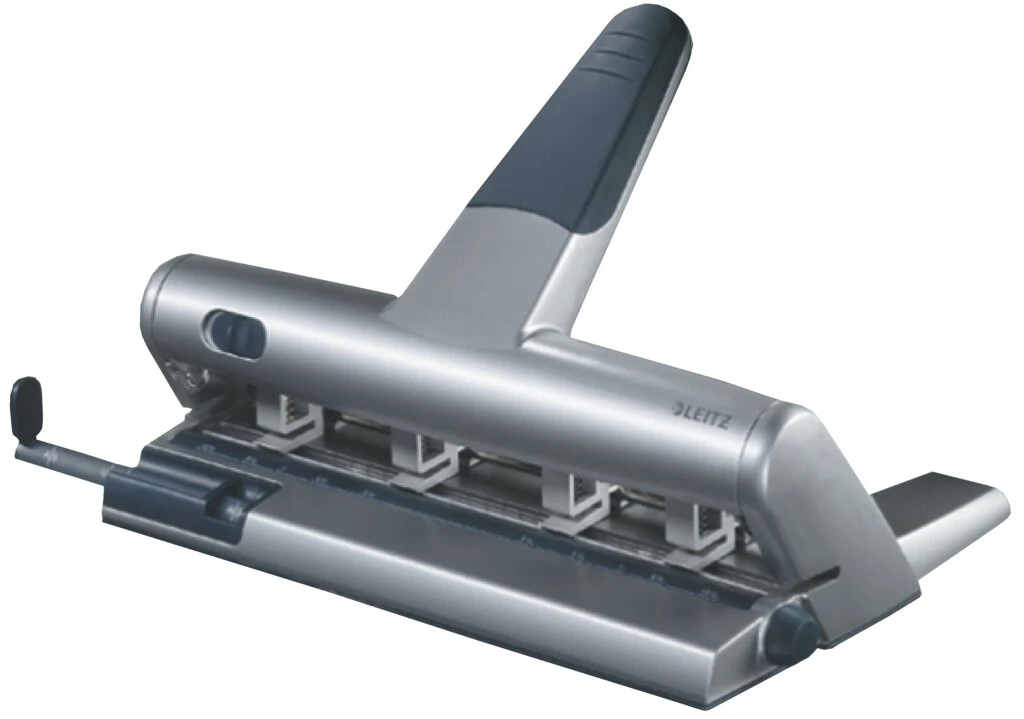 LEITZ Mehrfachlocher AKTO, Stanzleistung: 30 Blatt, silber (EAN: 4002432364046)