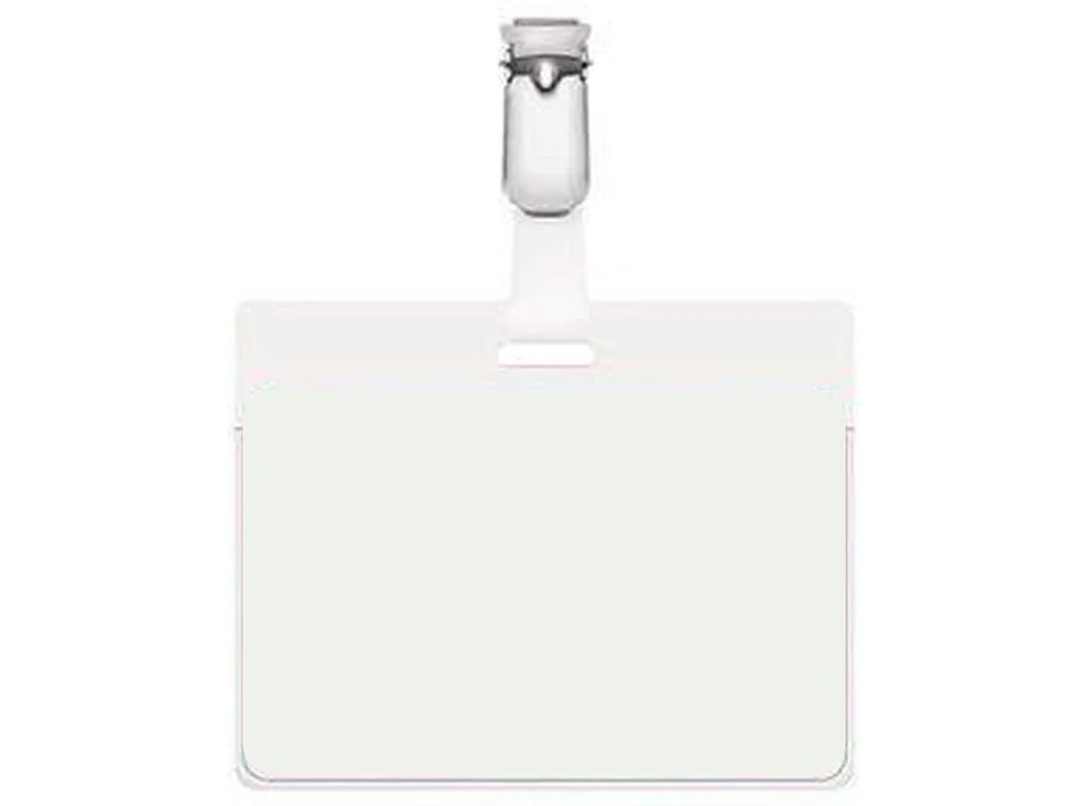 DURABLE Namensschild, oben offen, mit Clip,transparent (EAN: 4005546805566)