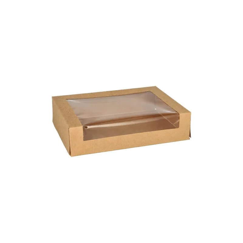PAPSTAR Sushibox "pure", Maße: 195 x 140 x 45 mm, braun (EAN: 4002911566763)