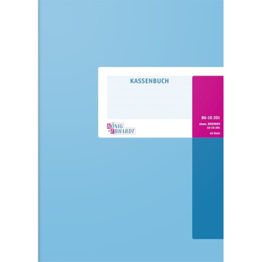 KÖNIG & EBHARDT Kassenbuch, DIN A4, 40 Blatt (EAN: 4014149196216)