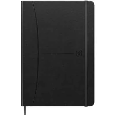 Oxford Notizbuch Signature, DIN A5, kariert, schwarz (EAN: 3020120179964)