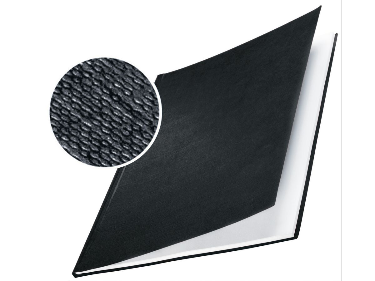 LEITZ Buchbindemappe impressBind, A4, 21 mm, schwarz, Hard (EAN: 4002432373574)