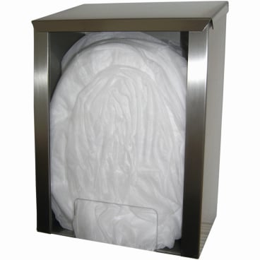 HYGOSTAR Edelstahlspender mit Plexiglasscheibe, silber (EAN: 4015544889390)