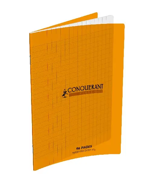 CONQUERANT CLASSIQUE Notizbuch 170 x 220 mm, Séyès, orange (EAN: 3020120203966)