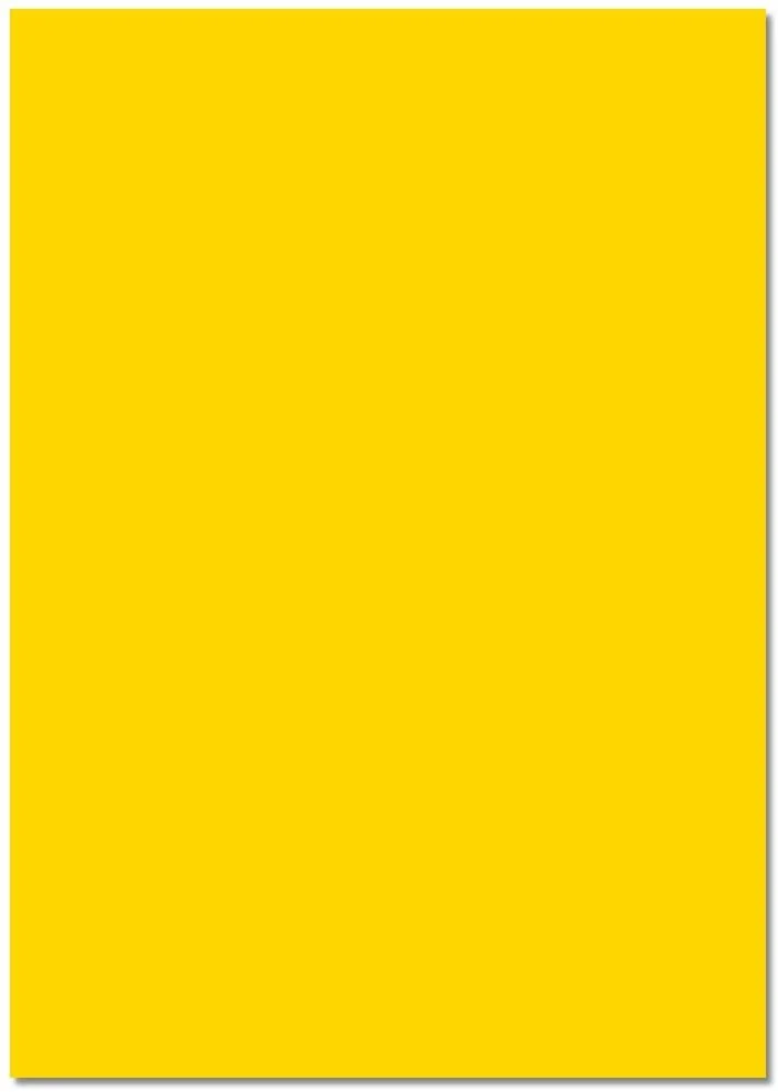 folia Fotokarton, (B)500 x (H)700 mm, 300 g/qm, bananengelb (EAN: 4001868561142)
