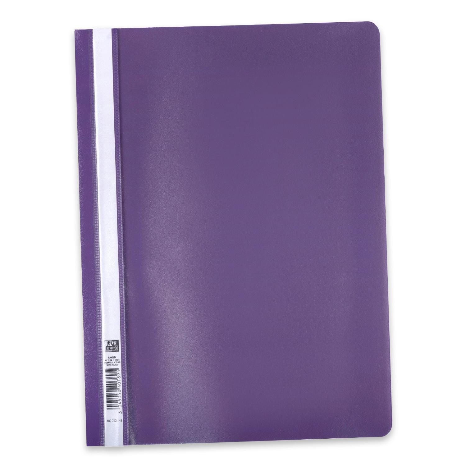 Oxford Schnellhefter, DIN A4, PP, lila (EAN: 3045050407895)
