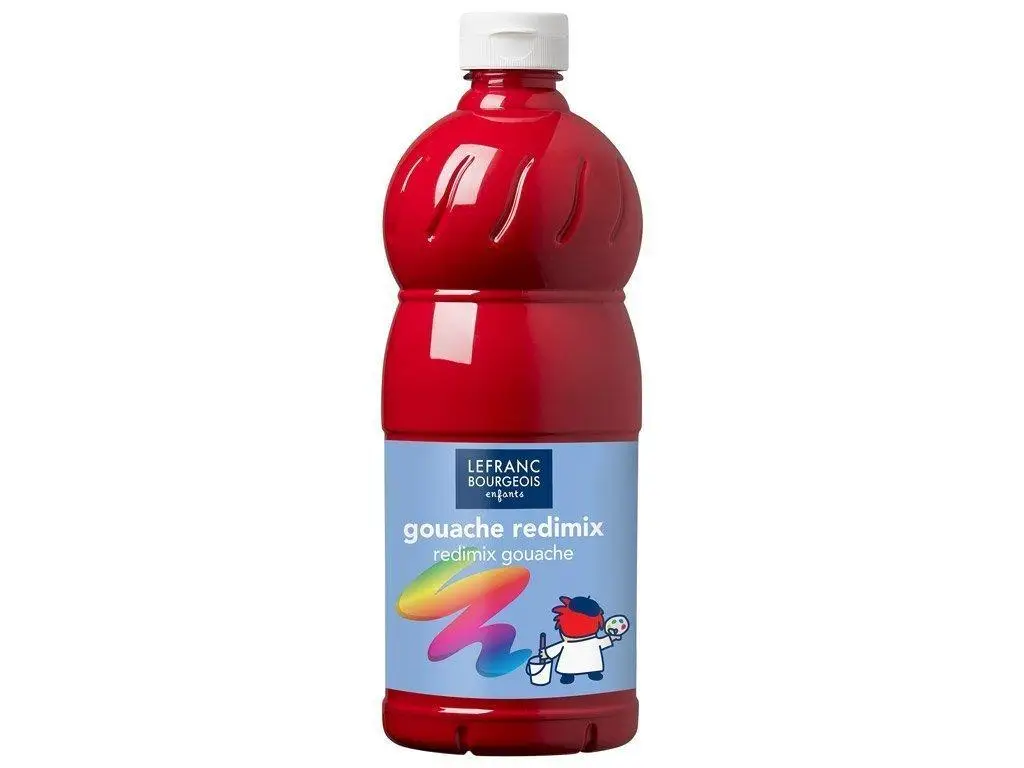 LEFRANC BOURGEOIS Gouachefarbe 1.000 ml, karminrot (EAN: 3013641880273)