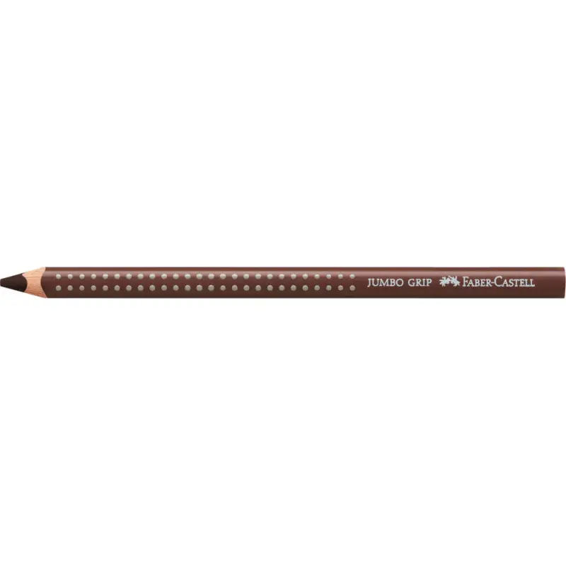 FABER-CASTELL Dreikant-Buntstift Jumbo GRIP, schokobraun (EAN: 4005401109761)