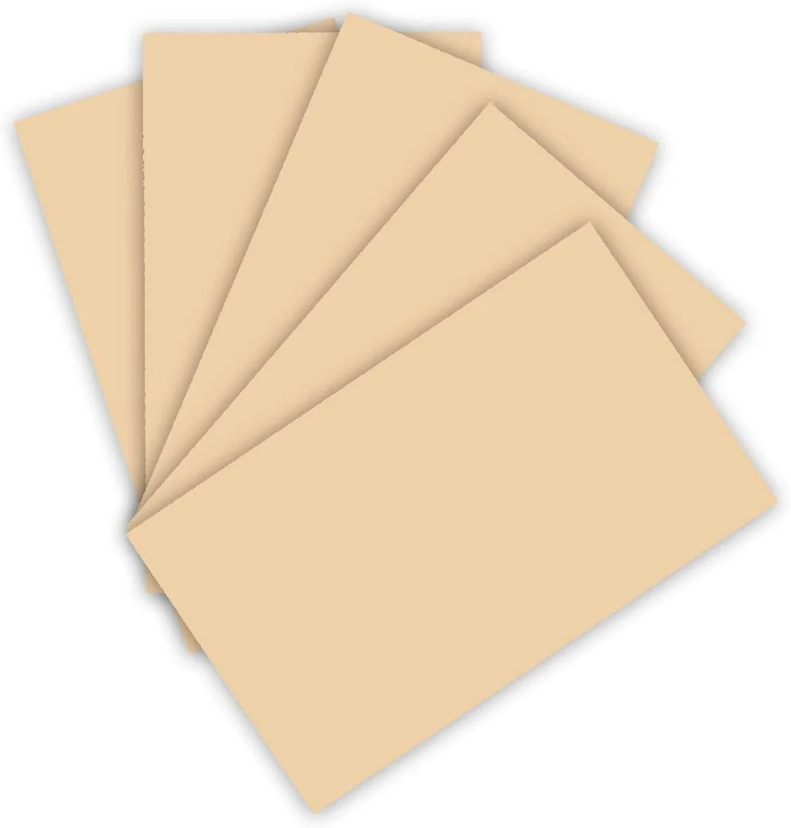 folia Tonkarton, DIN A4, 220 g/qm, 100 Blatt, chamois (EAN: 4001868624106)