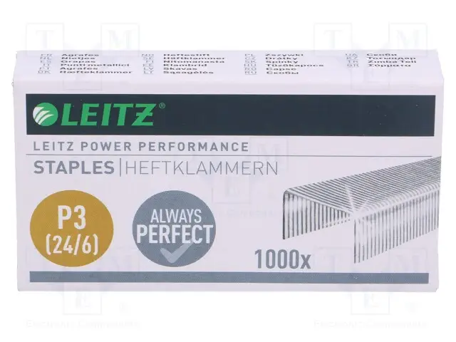 LEITZ Heftklammern 24/6, verzinkt (EAN: 4002432325085)
