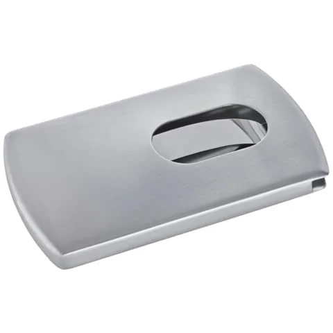 sigel Visitenkarten-Etui "Snap", Edelstahl, silber (EAN: 4004360833731)